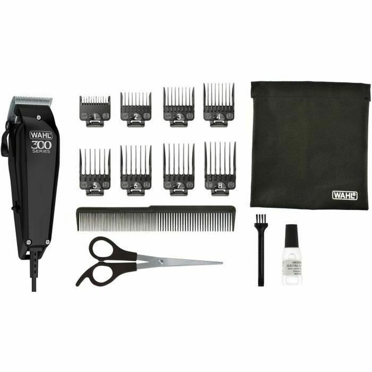 Hair clippers/Shaver Wahl Home Pro 300 Black Accessories - Calm Beauty IE