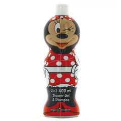 2-in-1 Gel and Shampoo Air-Val Minnie Mouse 400 ml - Calm Beauty IE