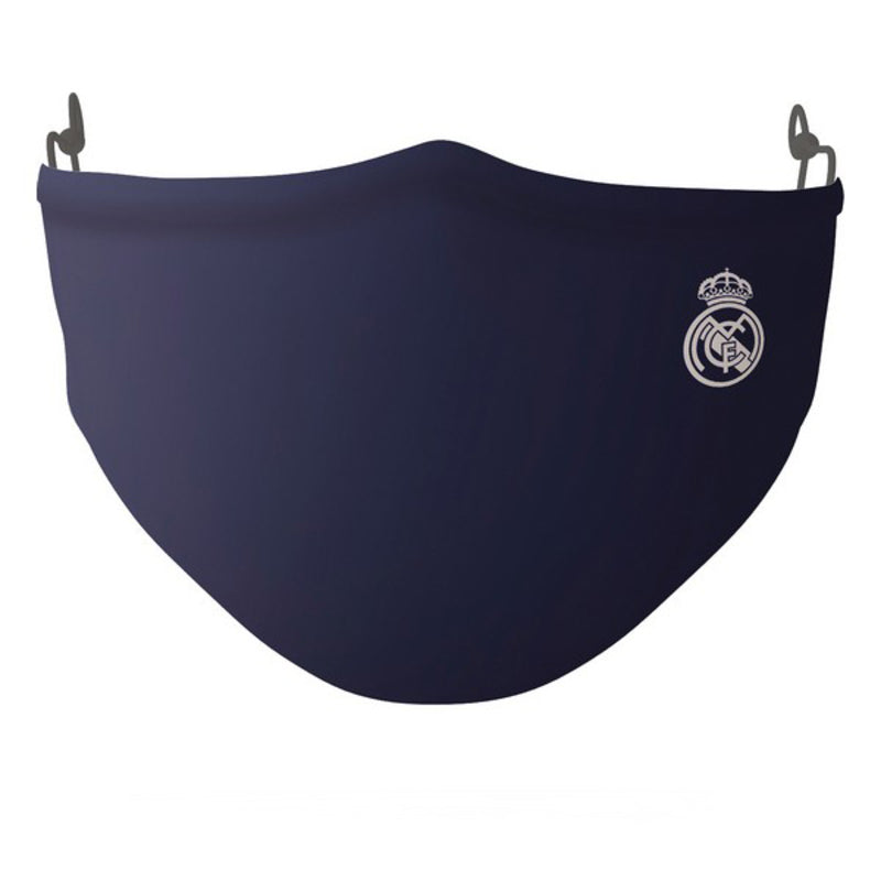 Hygienic Reusable Fabric Mask Real Madrid C.F. Adult Blue - Calm Beauty IE