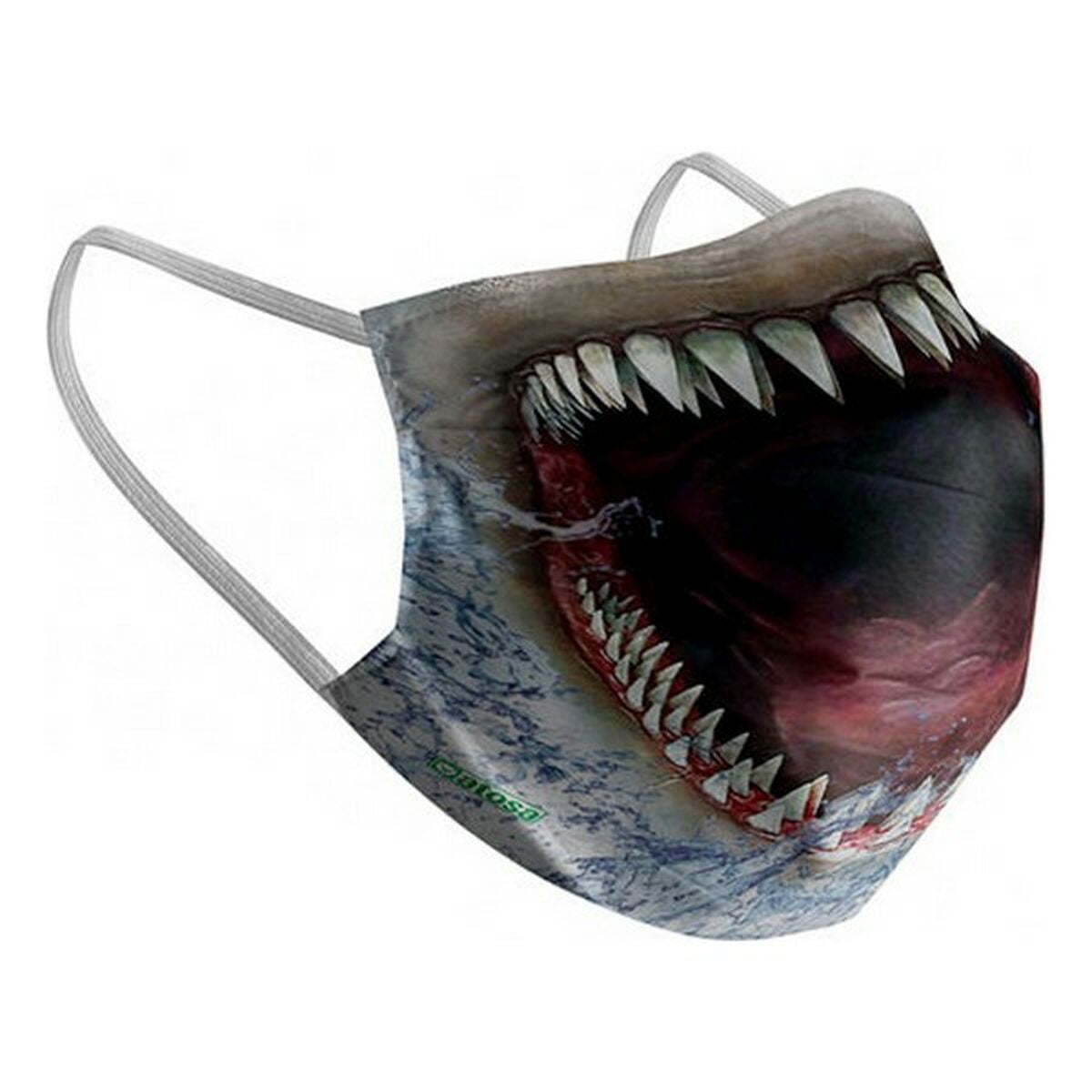 Hygienic Reusable Fabric Mask 6-9 years Shark - Calm Beauty IE