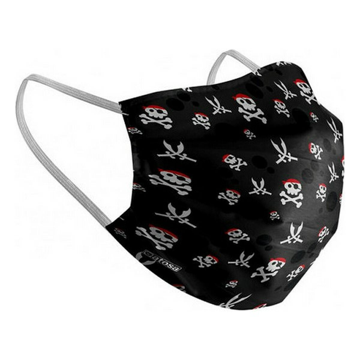 Hygienic Reusable Fabric Mask 6-9 years Pirate - Calm Beauty IE
