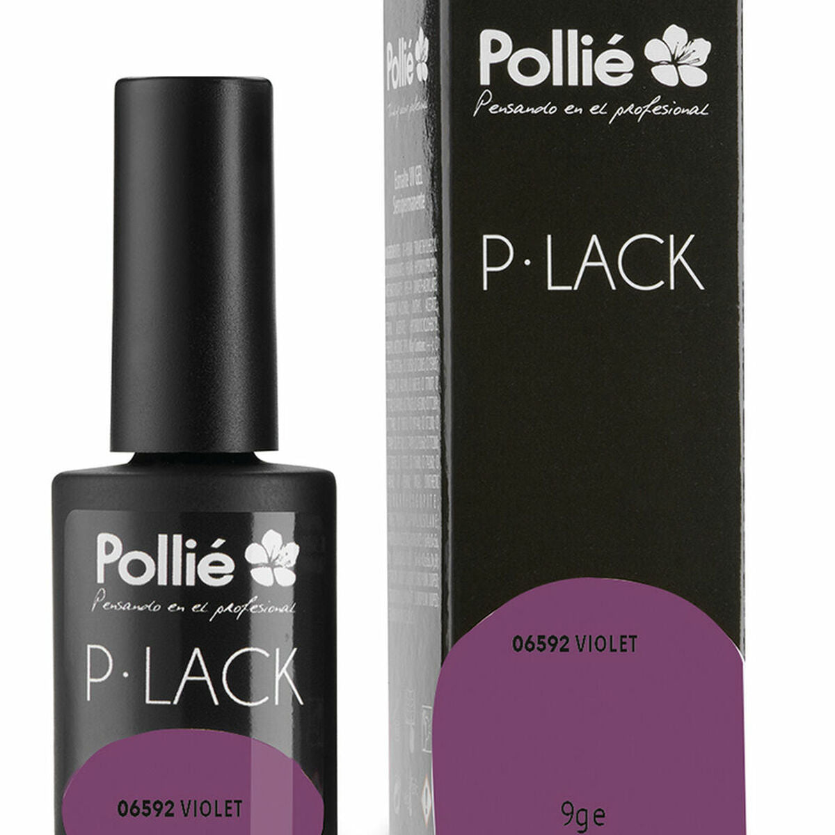 Nail polish P-Lack Eurostil VIOLET MS Violet (9 gr)