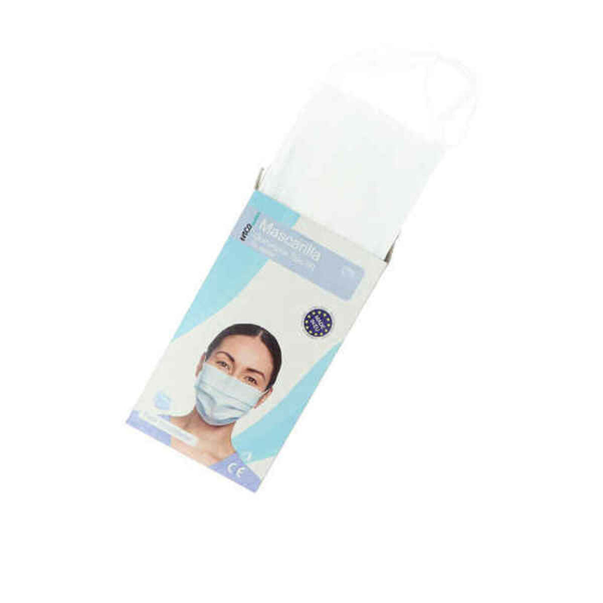 Disposable Surgical Mask Farma IIR Inca White Adults (10 uds) (10 uds) - Calm Beauty IE