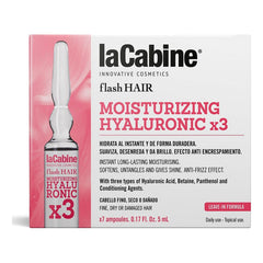 Ampoules laCabine Flash Hair Moisturizing Hyaluronic Acid (7 pcs) - Calm Beauty IE