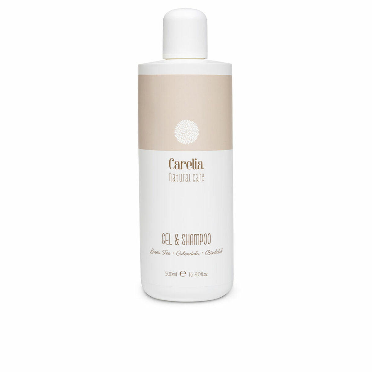 2-in-1 Gel and Shampoo Carelia Natural Care 500 ml - Calm Beauty IE