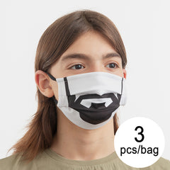 Hygienic Reusable Fabric Mask Beard Luanvi Size M Pack of 3 units - Calm Beauty IE