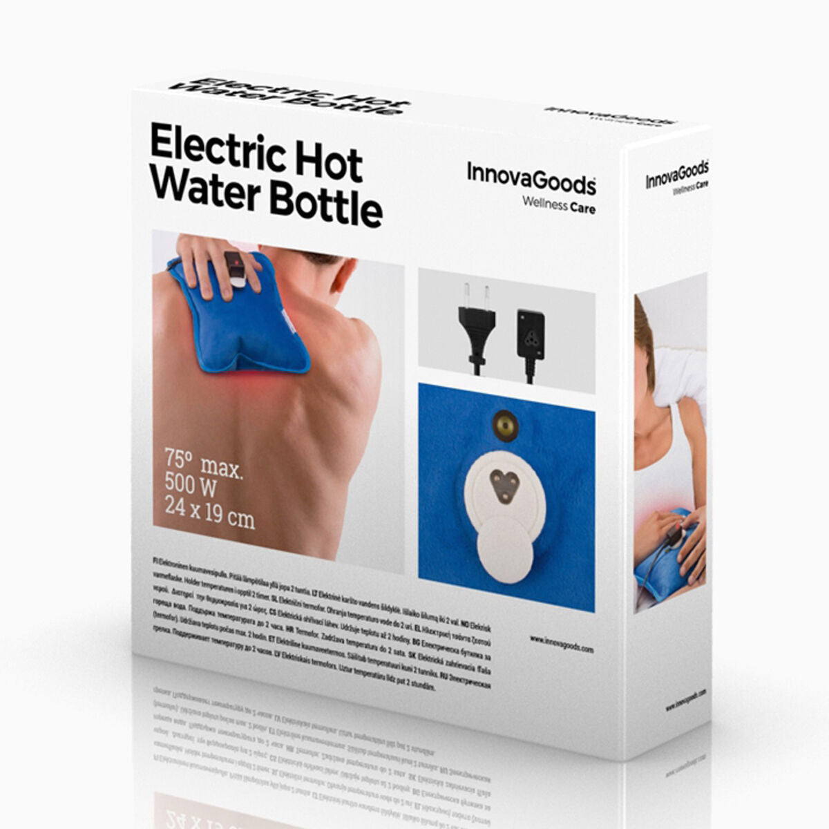 Electric Hot Water Bottle InnovaGoods - Calm Beauty IE