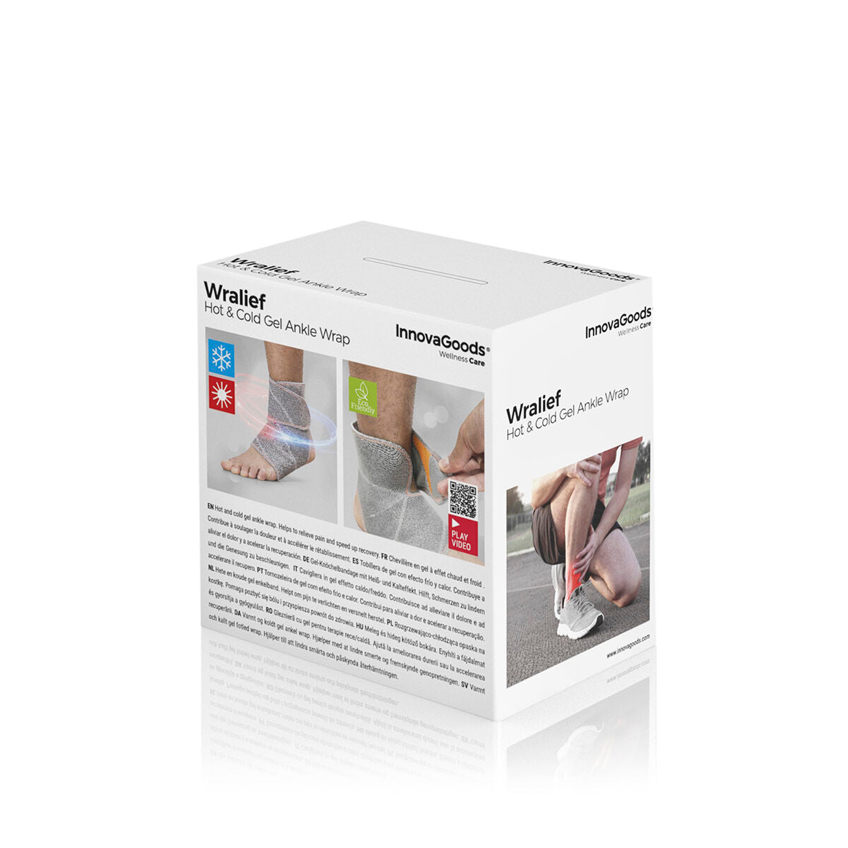 Hot & Cold Gel Ankle Wrap Wralief InnovaGoods - Calm Beauty IE