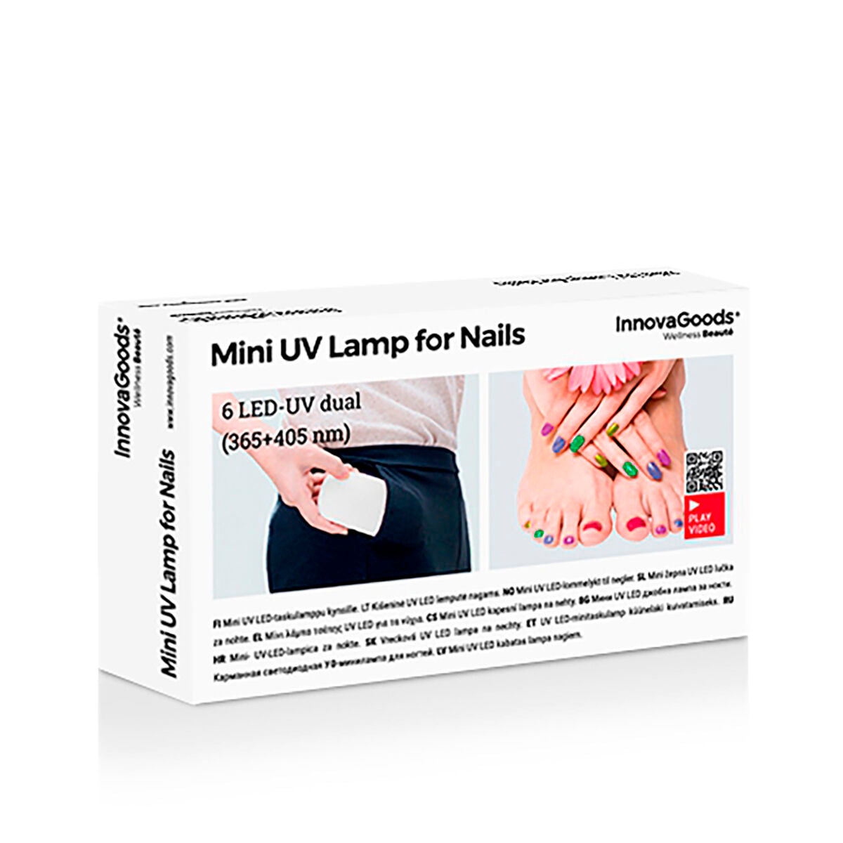 LED UV Lamp for Nails Mini InnovaGoods - Calm Beauty IE