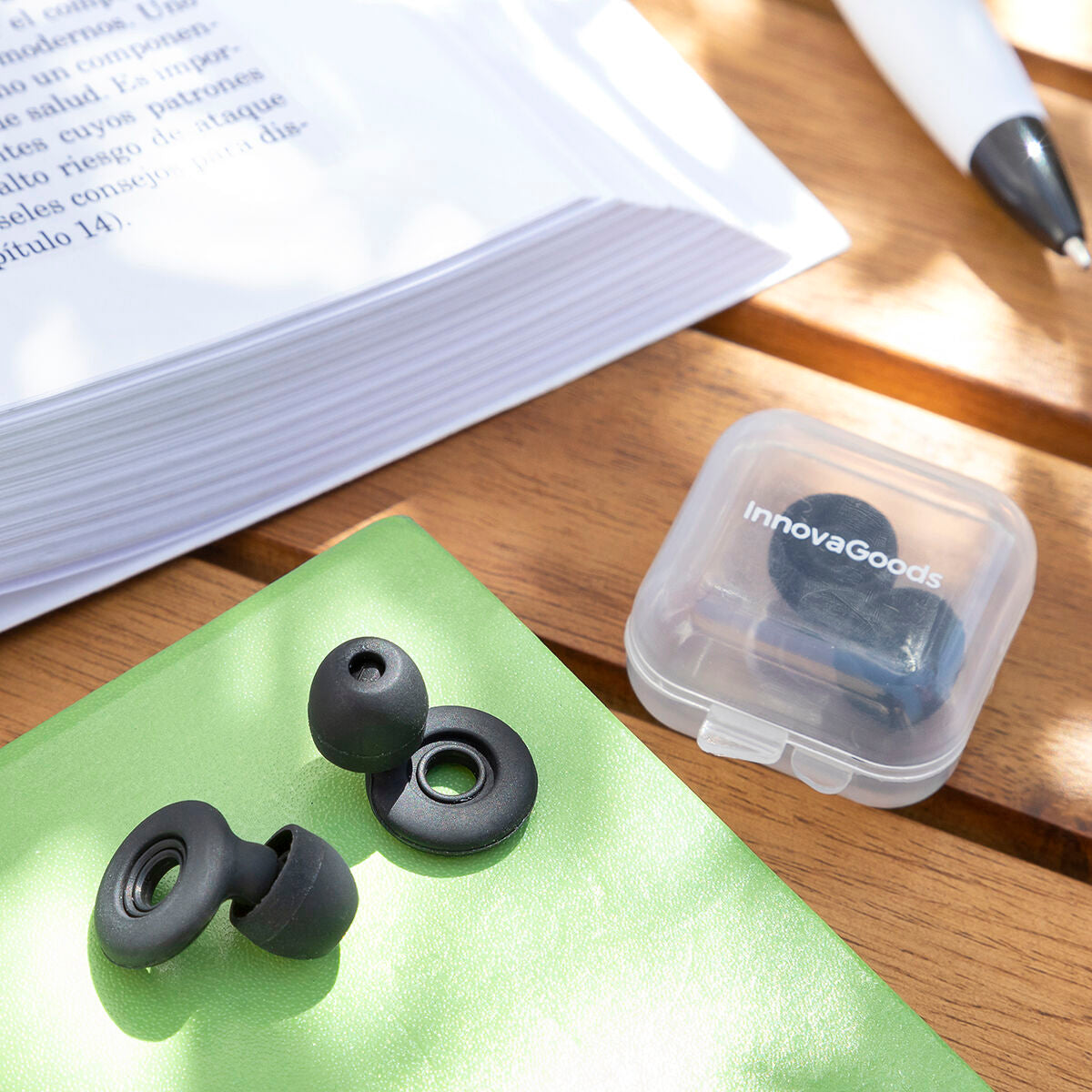 Noise Reduction Earplugs Calg InnovaGoods - Calm Beauty IE