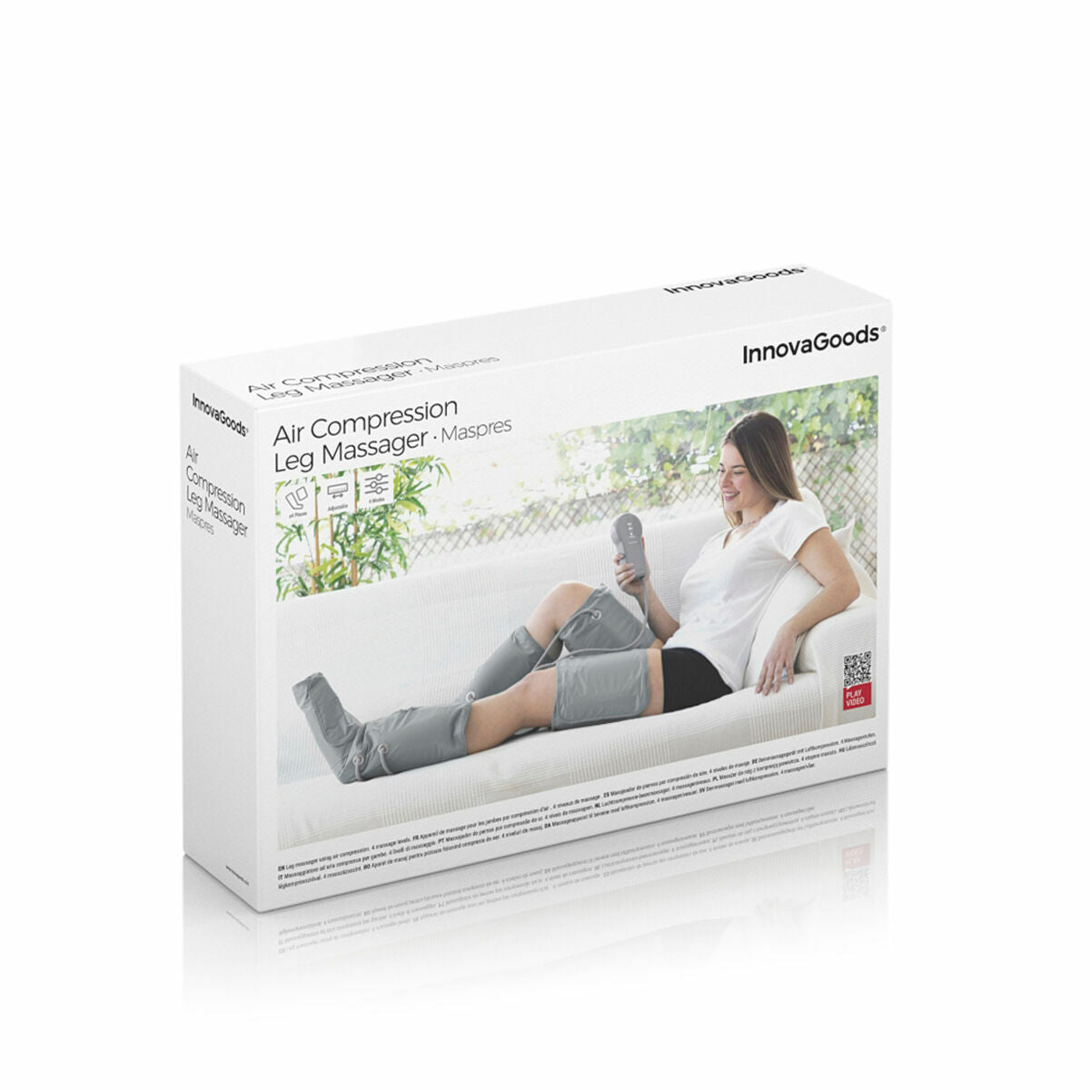 Air Compression Leg Massager Maspres InnovaGoods (Refurbished A) - Calm Beauty IE